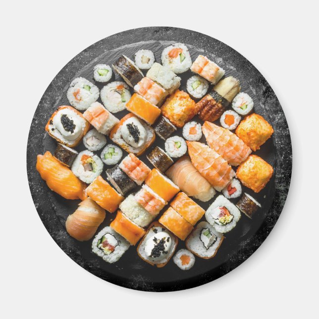 Sushi Platter Magnet (Front)