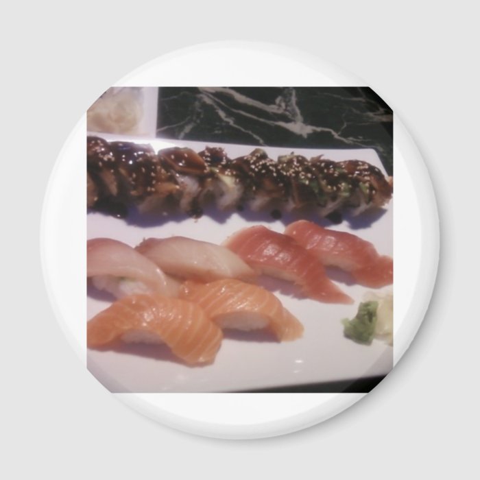 Sushi Platter Refrigerator Magnets