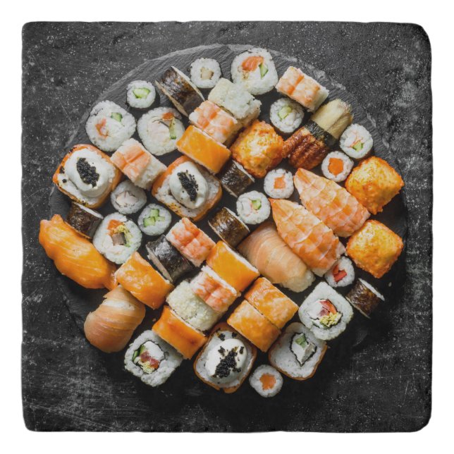 Sushi Platter Trivet (Front)