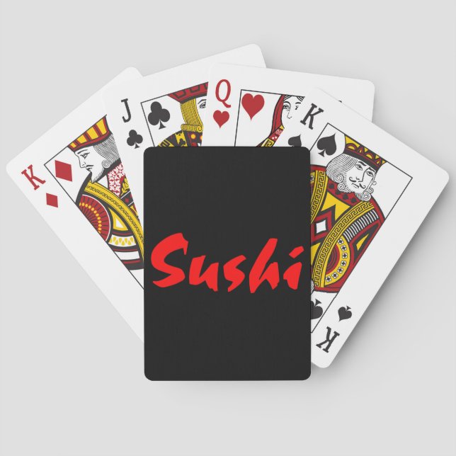 Sushi Poker Cards (Back)
