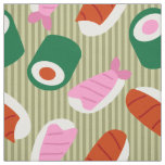 Sushi Pop Art Fabric