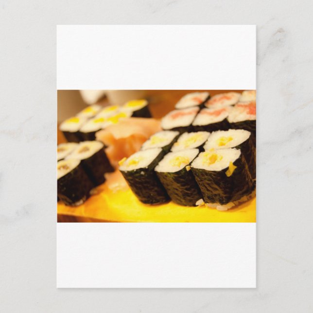 Sushi. Postcard (Front)