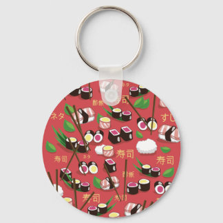 Sushi Red Keychain
