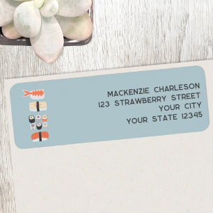 Sushi Return Address Label