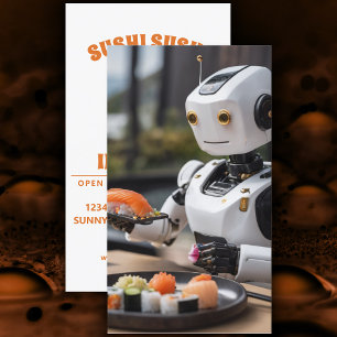 sushi robot business card