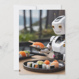 sushi robot invitation