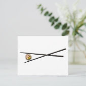 Sushi Roll & Chopsticks - Customized Template (Standing Front)