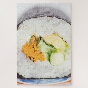 Sushi roll Fish and rice Jigsaw Puzzle