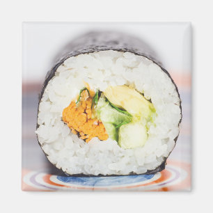 Sushi roll Fish and rice Magnet