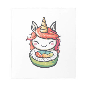 Sushi Roll Unicorn (1) Notepad