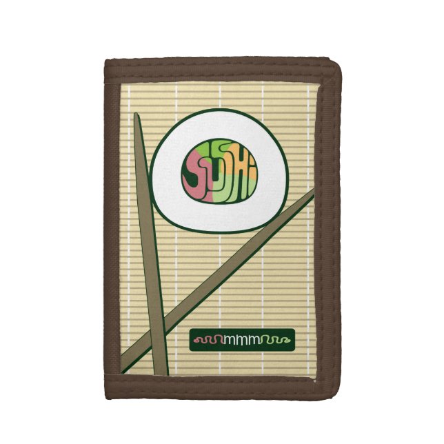 Sushi Roll Wallet (Front Vertical)