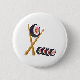 Sushi Rolls Button