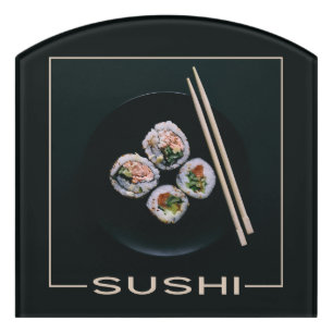 Sushi room sign