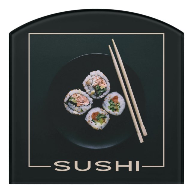Sushi room sign (Contour Front)