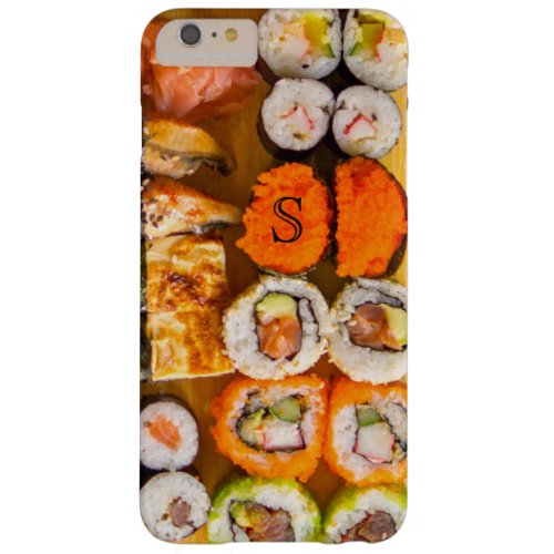 Sushi Sampler custom monogram cases