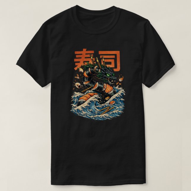 SUSHI SEA DRAGON T-Shirt (Design Front)