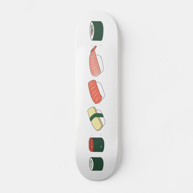Sushi Skateboard - Natural (Front)