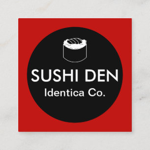 sushi square business card