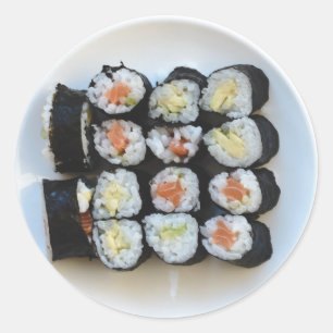 Sushi stickers