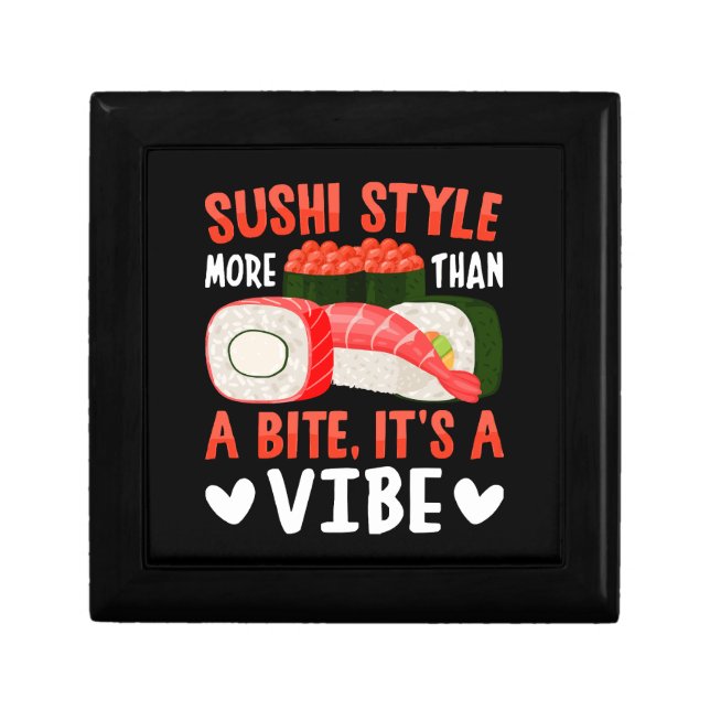 Sushi Style More Than a Bite Gift Box (Front)