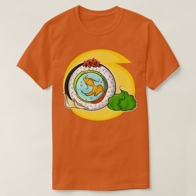 Sushi swimmer T-Shirt (Design Front)