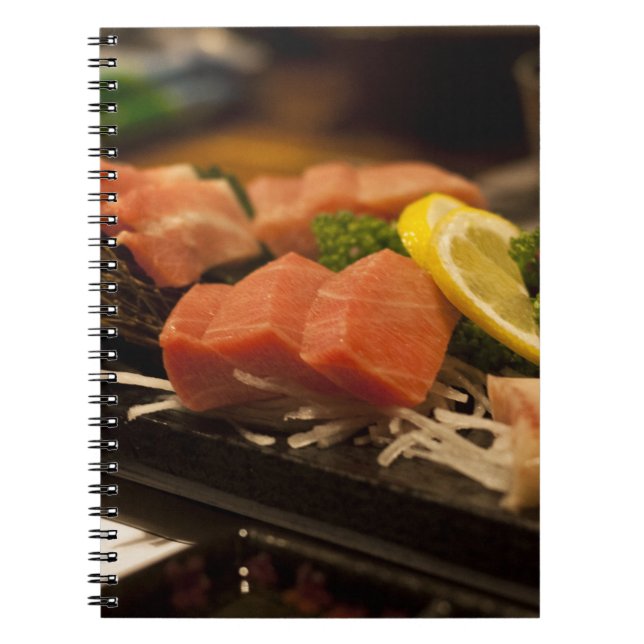 Sushi Time Tuna Tuna Party Fish Food Notebook (Front)