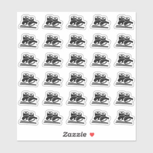 Sushi Wedding Place Card Food Meal Menu Choice Sticker