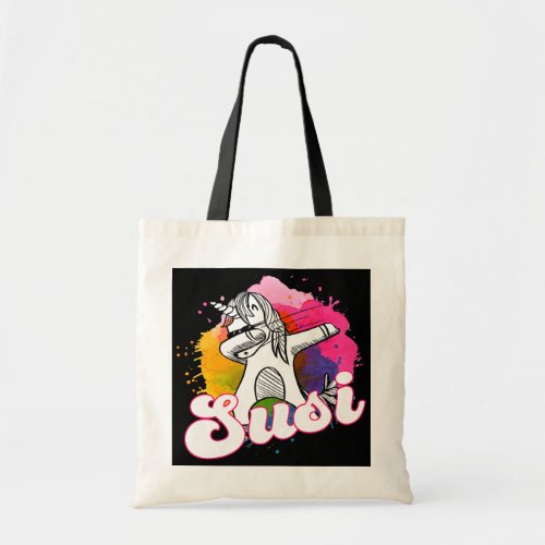 SUSI Beautiful girl name with cool dabbing Tote Bag