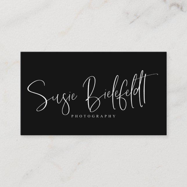 Susie B Business Cards (Front)