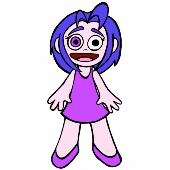 Susiewaffle Desk Standee Cutout (Front)