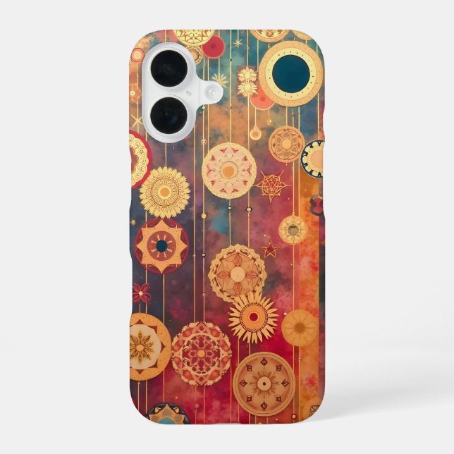 Suspended Gold Iphone Case (Back)
