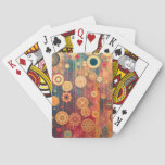 Suspended Gold Poker Cards
