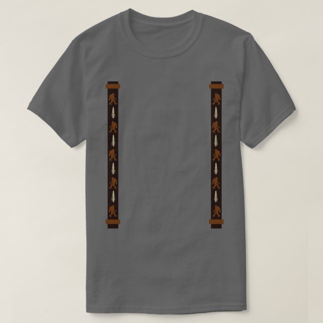 Suspenders T-Shirt (Design Front)