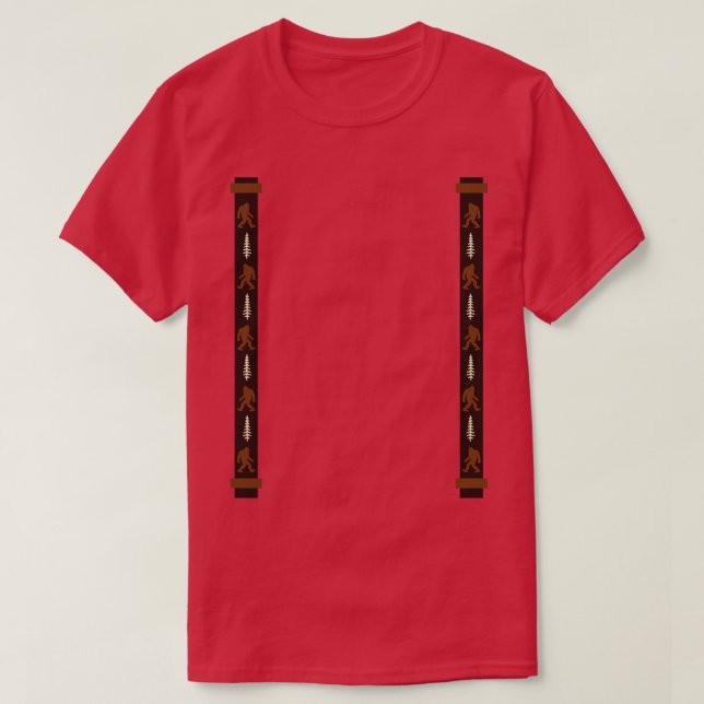 Suspenders T-Shirt (Design Front)