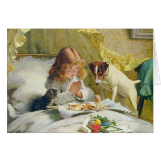 Suspense by Charles Burton Barber Cards (Front Horizontal)