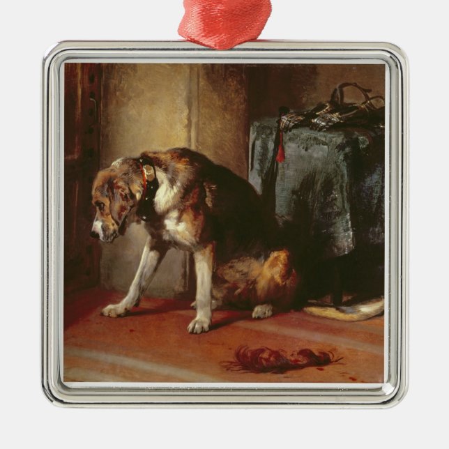 Suspense Metal Ornament (Front)