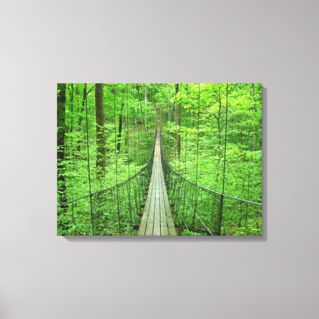 Suspension Bridge Canvas Print (Front)