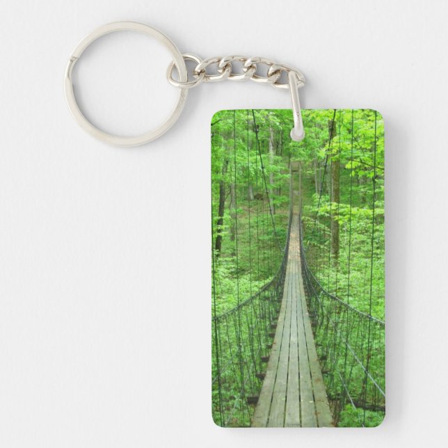 Suspension Bridge Keychain (Front)
