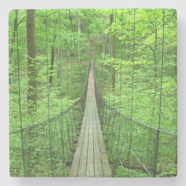 Suspension Bridge Stone Coaster (Front)