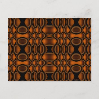 Suspension Op Art Post Card by Gingezel at Zazzle