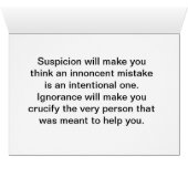 Suspicion and Ignorance! (Inside Horizontal (Bottom))