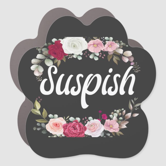 suspish car magnet (Front)