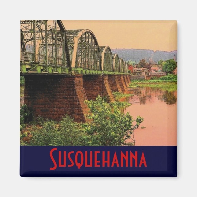 Susquehanna River Magnet (Front)