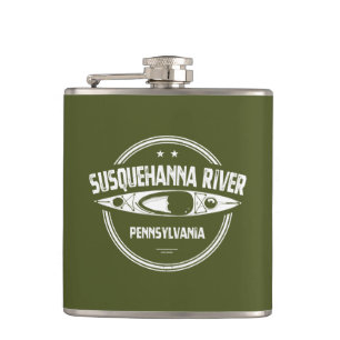Susquehanna River, Pennsylvania Flask