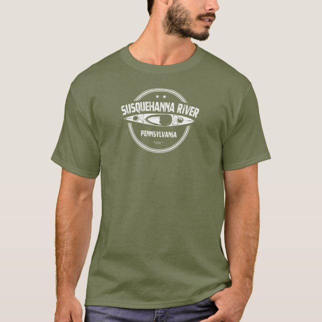 Susquehanna River, Pennsylvania T-Shirt (Front)