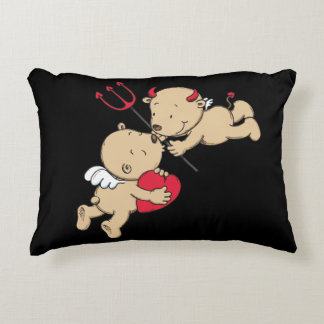 Süßes Engel & Teufel Kissen von "STEINBECK" Decorative Pillow