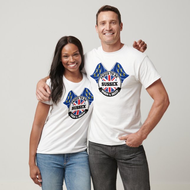 Sussex Born and Bred T-Shirt (Unisex)