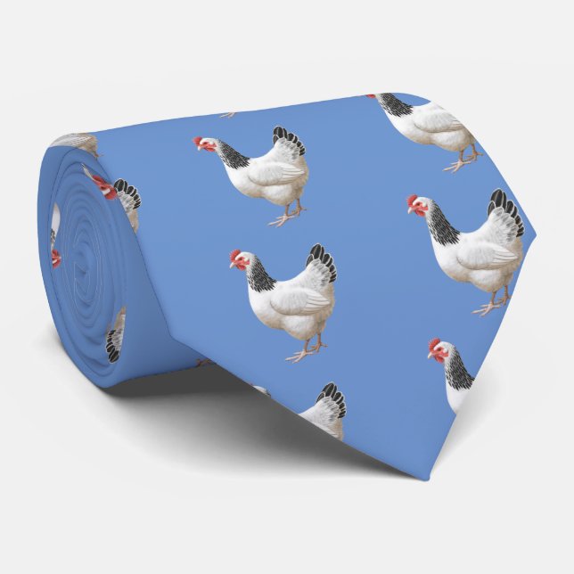 Sussex Chicken Hen Neck Tie (Rolled)