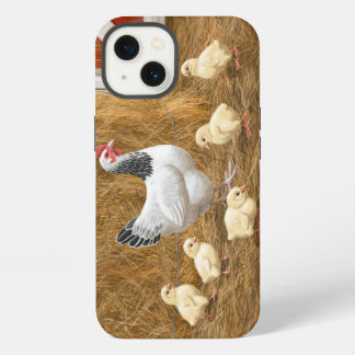 Sussex Chicken Mama Hen and Chicks iPhone 13 Case