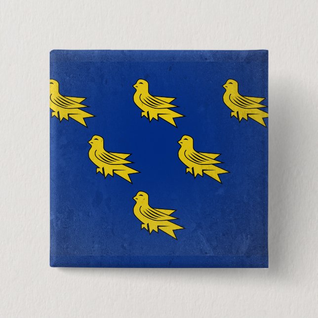 Sussex Pinback Button (Front)